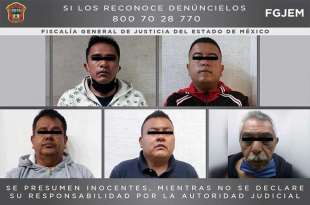 Se desempeñaban como policías municipales de Ecatepec y el último como personal administrativo