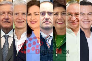Andrés Manuel, Alfredo del Mazo, Jacqueline García, Rodrigo Martínez, Mariela Gutiérrez, Raymundo Martínez, Juan Zepeda 