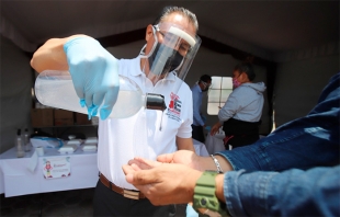 Arman brigada contra el coronavirus en #Ecatepec