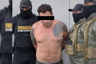 Diego Sebastián “N”, uno de los detenidos por el homicidio múltiple ocurrido en Atizapán de Zaragoza.