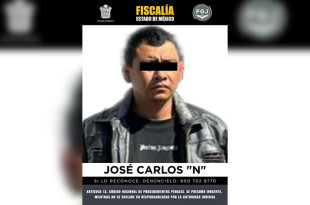 José Carlos "N" fue ingresado al Centro Penitenciario y de Reinserción Social de Lerma.