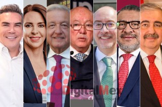 Alejandro Moreno, Carolina Viggiano, AMLO, David Colmenares, Carlos Eduardo Barrera, Horacio Duarte, Ricardo Sodi