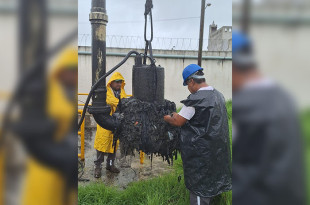 Retiran basura de bombas y rehabilitan equipos en distintas delegaciones de la capital mexiquense.