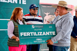 La alcaldesa Nancy Valdez reiteró que el respaldo al campo es prioridad para impulsar la productividad y mejorar la economía de las familias rurales.