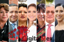 Delfina Gómez, Héctor Macedo, Guadalupe Díaz, Ana Muñiz, María Esther Rodríguez, Cristóbal Castañeda, Elisa Carrillo