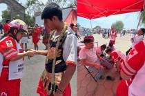 En estas acciones participaron un total de 224 voluntarios de Cruz Roja Mexicana de la Coordinación Estatal de Socorros del Estado de México.