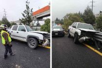 La víctima habría perdido el control de su vehículo y quedó atrapada entre los fierros retorcidos.