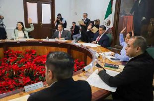 La autorización por mayoría de votos incluyó el Programa Anual de Obra Pública para el 2024, con un monto de 586 millones de pesos.