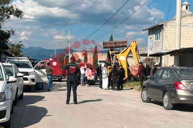Una tercera narcofosa fue encontrada en San Andrés Cuexcontitlán