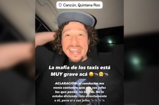 El influencer hizo un llamado a las autoridades locales para atender este tipo de situaciones, argumentando que afectan la imagen turística del destino y generan descontento entre los visitantes.