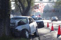 El ocurrió a la altura de Bulevar Aeropuerto en dirección a las Torres Bicentenario.