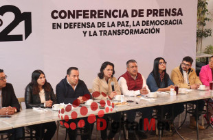 Proyecto 21 anunció en conferencia de prensa que el próximo 3 de diciembre a las 3:00 de la tarde encabezará una marcha ciudadana en Toluca.