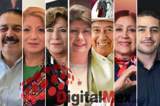 Miguel Ángel Hernández, Macarena Montoya, Delfina Gómez, Mariela Gutiérrez, Juana Elizabeth Díaz, Rosi Wong, Omar García Harfuch