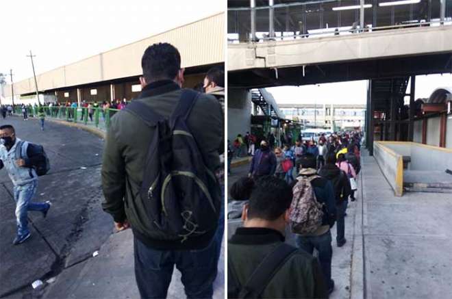 Caos en la zona metropolitana por suspensión en el Metro de la #CDMX