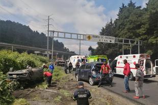 Servicios de urgencias médicas de la zona atendieron a los lesionados