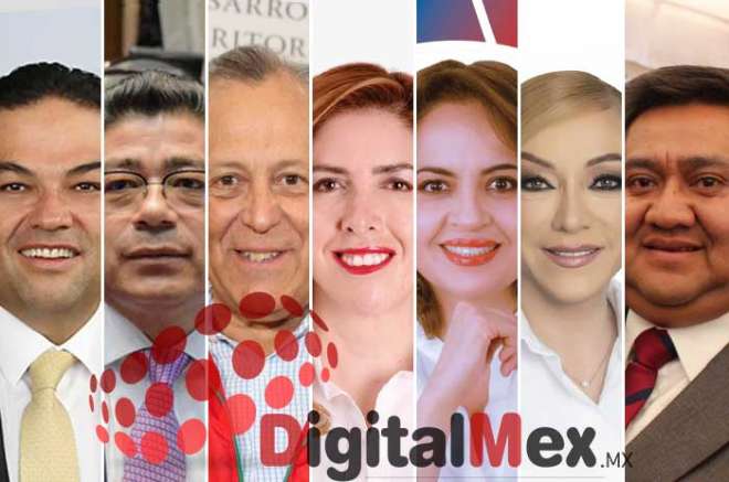 Enrique Vargas, Miguel Sámano, Gustavo Cárdenas, Melissa Vargas, Ana Lilia Herrera, Ana Balderas, Pablo Iván Guadarrama.