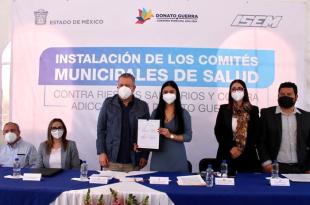 La alcaldesa donatense refrendó el compromiso de su gobierno de trabajar de manera coordinada con los distintos órdenes de gobierno.