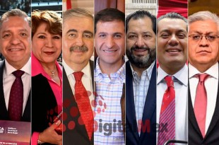 Ricardo Moreno, Delfina Gómez, Ricardo Sodi, Juan Maccise, Francisco Vázquez, Sergio Gutiérrez, Cristóbal Castañeda