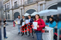 El pronunciamiento fue presentado formalmente este miércoles ante la Oficialía de Partes del Congreso local, con el respaldo de diversas organizaciones. 