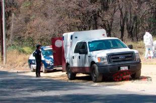 Las diligencias establecieron que el cuerpo estaba abandonado sobre la carretera El Barquito-San Miguel Mimiapan