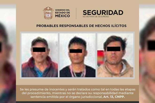 Tres hombres fueron detenidos con dos armas de fuego tras una agresión en Benito Juárez.
