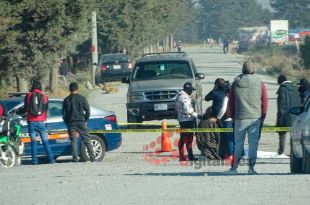 Fue atropellada por un camión de pasajeros de la línea Tlachaloya.