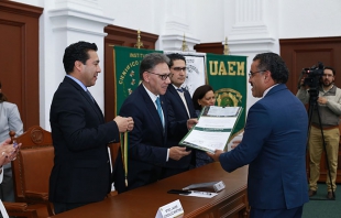 Compromete rector manejo escrupuloso y eficiente de recursos en la UAEM