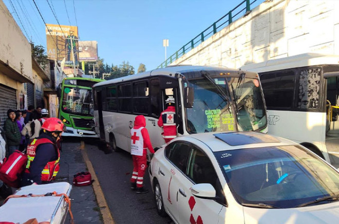 Los hechos sucedieron en la intersección de Paseo Tollocan y avenida Heriberto Enríquez