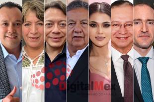 Anthony Domínguez, Delfina Gómez, Mario Delgado, Higinio Martínez, Viridiana Rodríguez, Raymundo Martínez, Rodrigo Martínez.