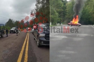 #Video #Edomex: Fuerzas de seguridad repelen agresión de grupo delictivo en el sur