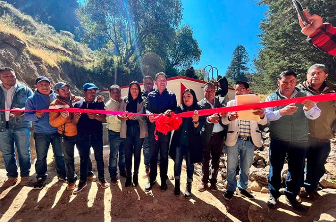 Construcción de un depósito entubado para la distribución de agua potable en la comunidad de Santa Cruz de Bravo