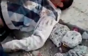 #Video: A pedradas, dejan moribundo a ladrón en Chimalhuacán
