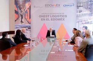 Anuncia Alfredo del Mazo proyecto de inversión logística en Edoméx