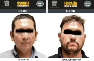 Estos sujetos fueron ingresados al Centro Penitenciario y de Reinserción Social de Tenango del Valle.