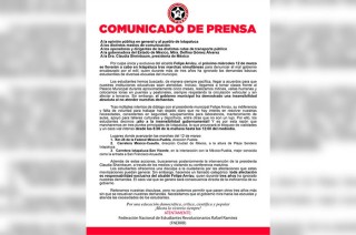 En un comunicado, responsabilizaron directamente al edil por las afectaciones viales que se generen