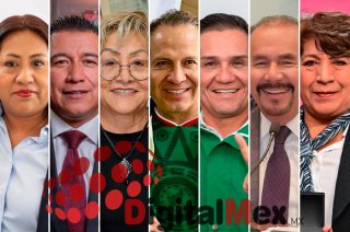 Xóchitl Flores, Felipe Arvizu, Martha Guerrero, Eruviel Ávila, Luis Montaño, Pedro Rodríguez, Delfina Gómez