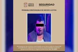 Detuvieron a Martín “N”, de 35 años, por su probable participación en el delito de posesión ilegal de arma de fuego.