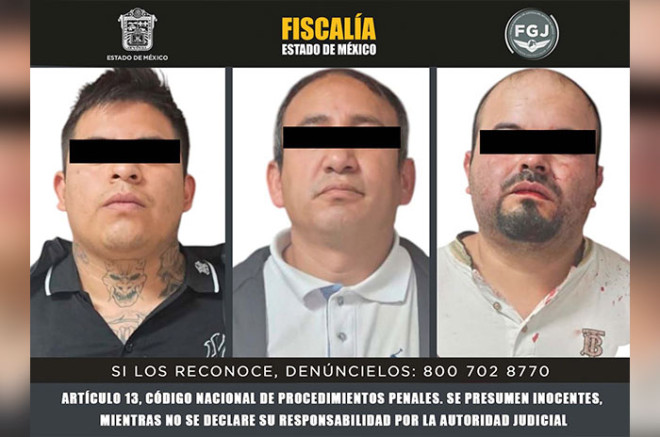 Se les relaciona con tres atracos cometidos entre 2024 y 2025, en los que amagaron a víctimas con armas de fuego. 