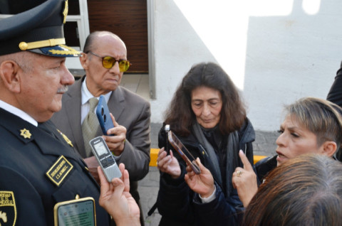 Carlos Javier Álvarez Cárdenas fija postura de CUSAEM ante medios sobre las manifestaciones contra la corporación