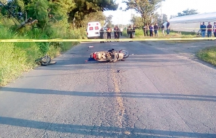 Muere motociclista en choque en Tenancingo