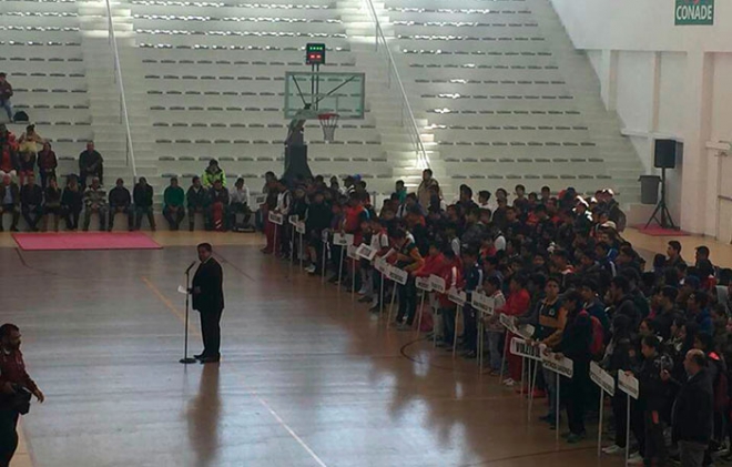 Participan 400 deportistas en la etapa municipal de olimpiada nacional