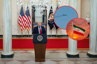 Estados Unidos bombardeó la isla iraní de Jark mientras Washington exige reabrir el estrecho de Ormuz.