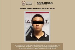 Baruc “N”, de 19 años, fue detenido tras ser señalado por presuntamente intentar grabar a una mujer dentro de un sanitario público.