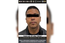 Alias “Wicho” fue detenido en el municipio de Valle de Bravo, el pasado sábado 8 de febrero.