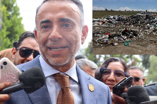 Fernando Flores Fernández, alcalde de Metepec, informó que el hallazgo de restos humanos en La Michoacana fue reportado de inmediato y reiteró que el crimen no ocurrió en el municipio.