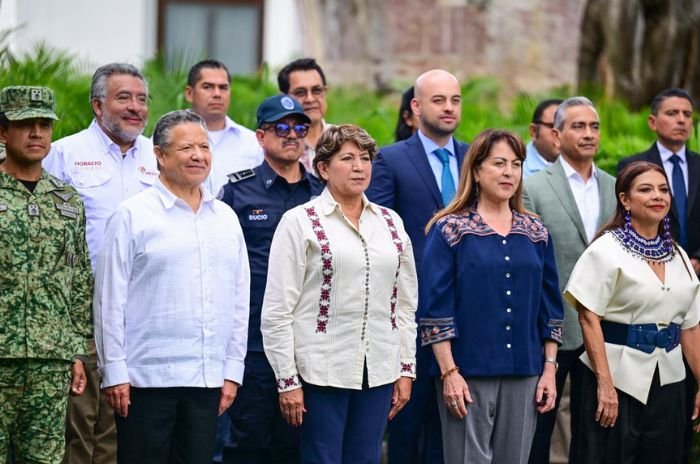Delfina Gómez Álvarez participó en la Séptima Reunión de Coordinación Interestatal por la Paz y la Seguridad.