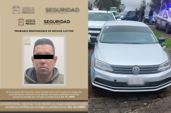 El cetenido fue puesto a disposición del Ministerio Público