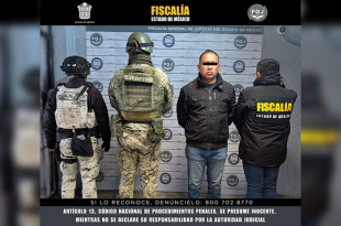 Marco Antonio “N”, alias “El Custodio”, fue ingresado al penal de Lerma tras ser vinculado a proceso por su probable participación en un caso de extorsión.