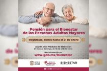 La atención se brindará de 10:00 a 16:00 horas, de martes a domingo, en los Módulos de Bienestar