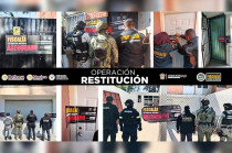 Las acciones comenzaron a partir de las 9:00 horas de este día, mediante técnicas de investigación como cateos e inspecciones simultáneas.